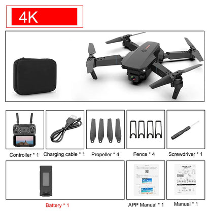 E88 Pro Drone with 4K HD Camera & Advanced Features